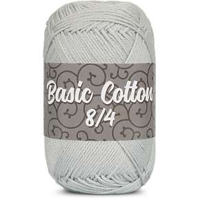 Basic cotton - sølvfarvetgrå 003