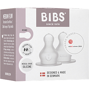 Flaskesutter silikone medium flow