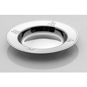 Steel-function børnetallerken - bambi