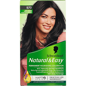 Permanent hårfarve 573 Mørk Askebrun m. olieserum