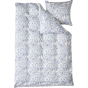MAISON sengetøj 140x200 cm - lilje blå