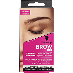 Øjenbrynfarve - mørkebrun