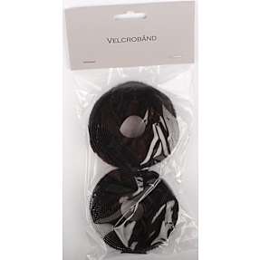 Velcrobånd 3m - sort