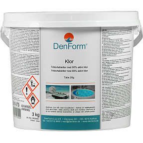 DenForm Triklor tabletter 3 kg