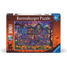 Monster Party puslespil - 100 brikker