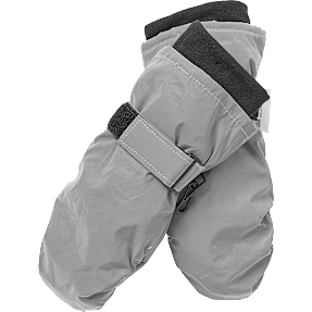 VRS børne luffer med reflekseffekt str. 3-5 år - grå