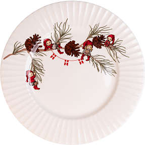 Juletallerken 2-pak - Ø 25,5 cm