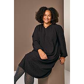 VRS dame kjole str. 50 - sort