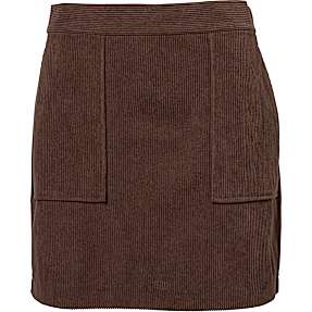VRS dame nederdel str. M - brun