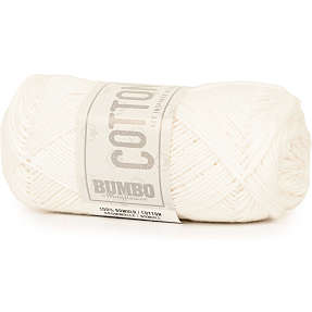 BUMBO Bomuldsgarn - Råhvid 201