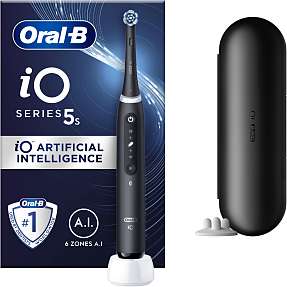 Oral-B iO5s elektrisk tandbørste - Matt Black