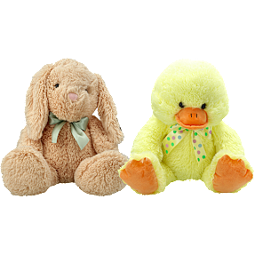 Plyskylling eller kanin 60 cm - flere varianter - assorteret