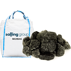 Sorte granitskærver 32-45 mm bigbag 1600 kg