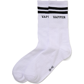 VRS tennisstrømper str. 39/42 - hvid