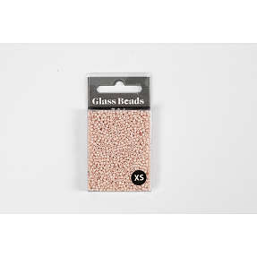 Rocaiperler - støvet rosa