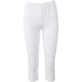 VRS dame capri leggings str. S - hvid