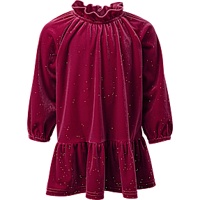 VRS baby kjole str. 74/80 - rød