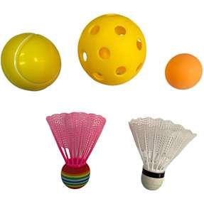 SpinOut pose med blandede bolde 5-pak