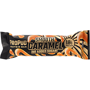 Proteinbar m. chokolade og karamelsmag
