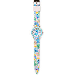 Accutime Stitch Time Teacher ur - hvid