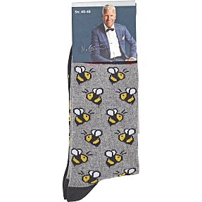 Mads Christensen herre strømpe str. onesize - grå