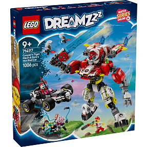 LEGO DREAMZzz Coopers tiger-mech og Zeros hotrod-bil 71497