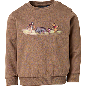 Peter Plys sweatbluse 110/116 - brun