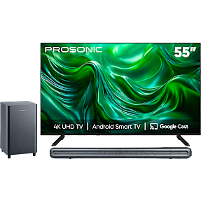Prosonic 55" UHD TV 55UA7025 + SB-2000 soundbar