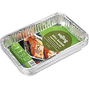 Salling alubakke 10-pak - stor