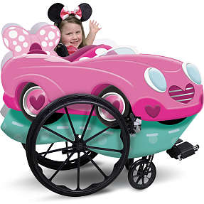 Disney Minnie Mouse bil kørestolscover
