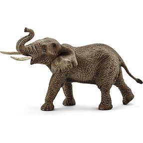 Schleich 14762 afrikansk elefant, han