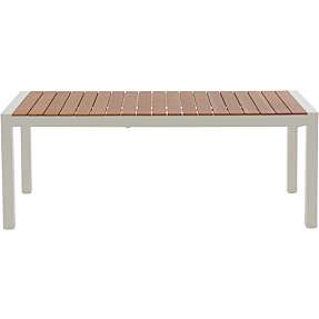 Canberra bord 205/275x100 cm - Sandy grey