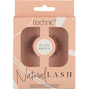 Kunstige øjenvipper - Black Brown