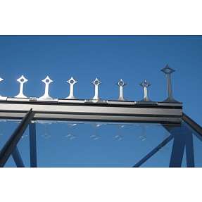 Tagdekoration til Sirius Orangeri - grøn