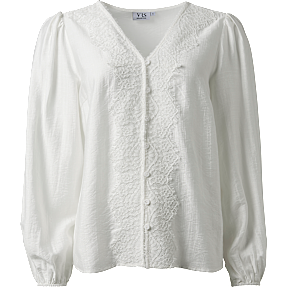 VRS dame bluse str. XL - hvid