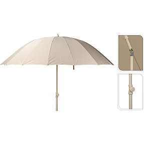 Malta haveparasol Ø220 - creme