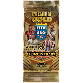 FIFA 365 AdrenXL 2026 Premium Gold Booster fodboldkort