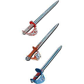 Pirat skumsværd - flere varianter - assorteret