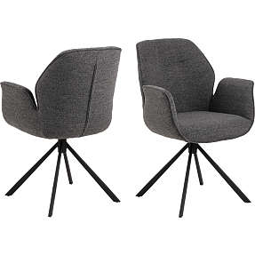 Aura spisebordsstol - antracit