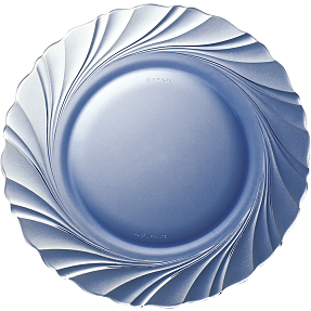 Duralex glastallerken 19,5 cm - blå