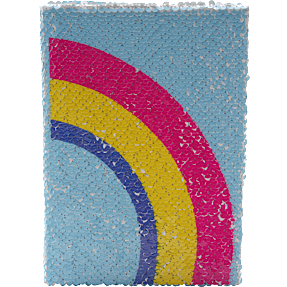 Danpen  Junior A5 notesbog - regnbue