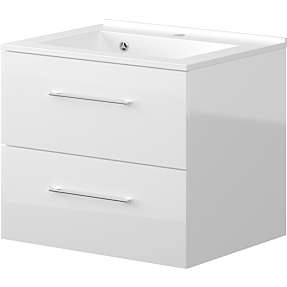 NORTIQ Bakkedahl badmøbel med vask - 60 - hvid