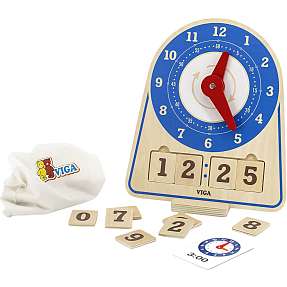 Viga lær klokken læringslegetøj