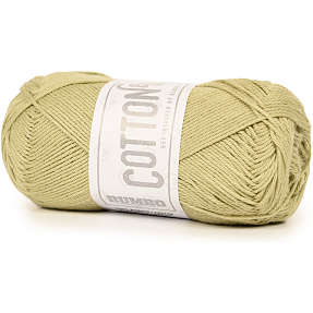 BUMBO Bomuldsgarn - Lys oliven 253