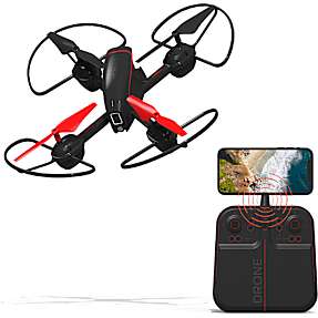 SHARPER IMAGE RC DRONE MACH 10" W CAMERA