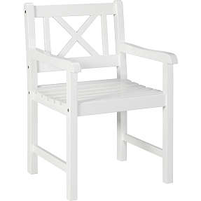 Rosenborg classic havestol - højglans hvid