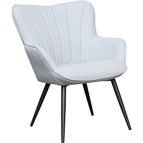 Lexmond loungestol - lysegrå