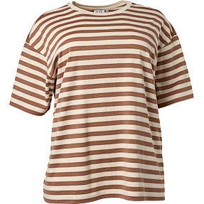 VRS dame oversize T-shirt str. 52 - brun