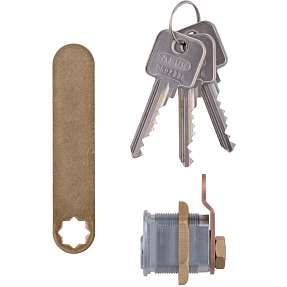 ABUS GDS postkassecylinder inkl. 3 nøgler