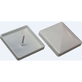 Kokille CAP 76 hvid alutop